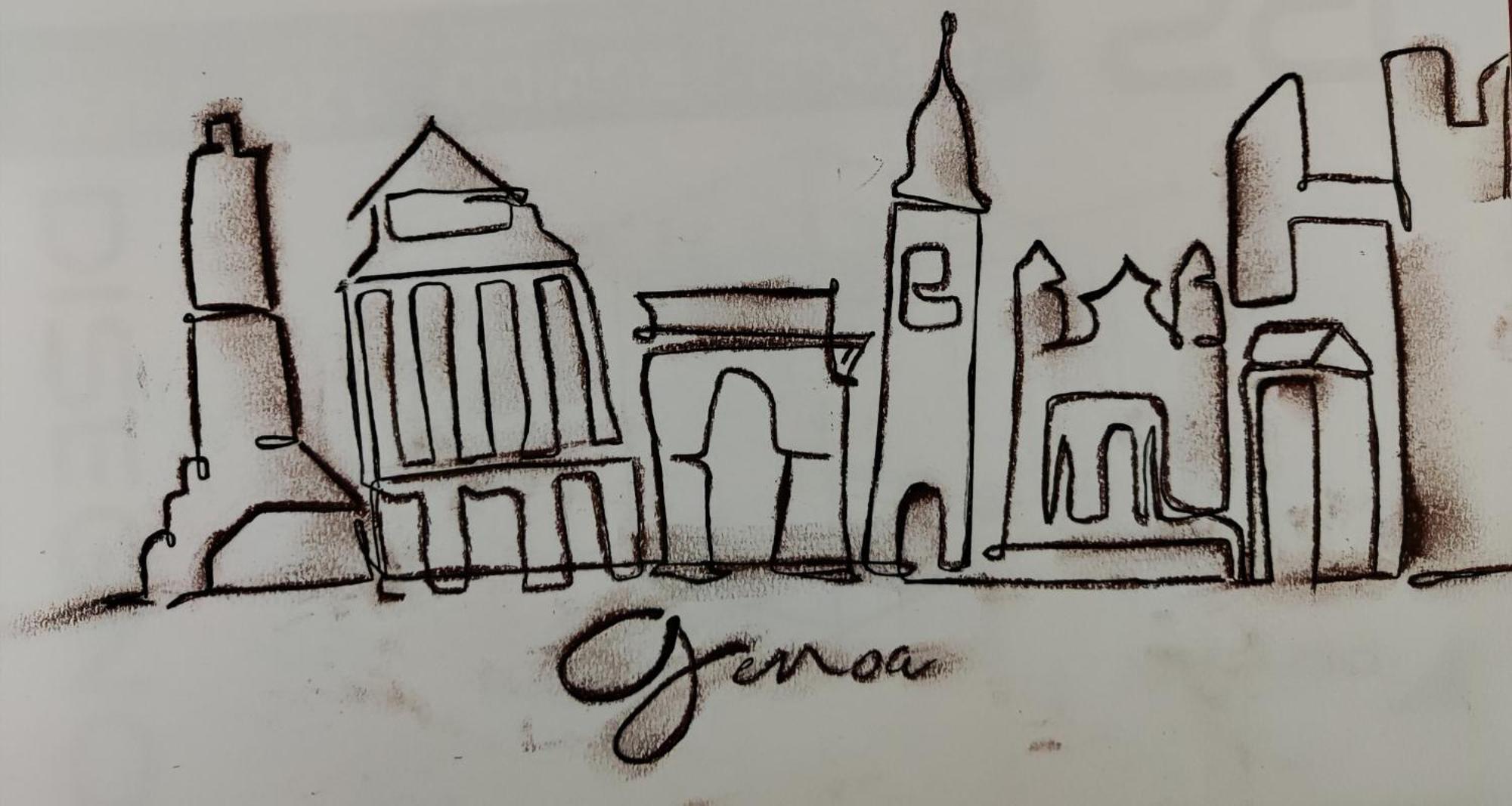 Apartamento Le Grazie Sopra I Tetti Génova Exterior foto